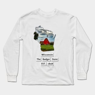 Wisconsin USA Long Sleeve T-Shirt